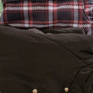 Two Winter Buttoned Coat